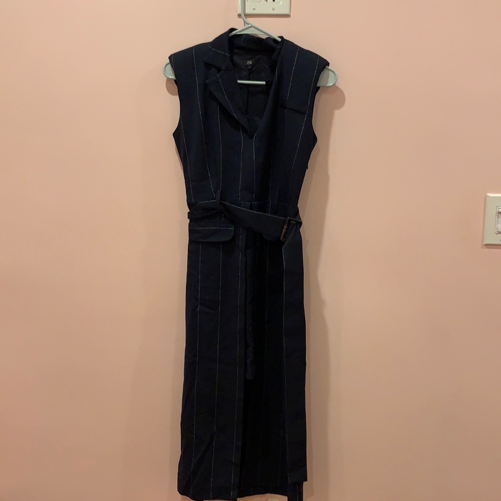 River island sleeveless dress with belt
